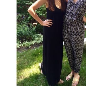 BLACK MAXI DRESS